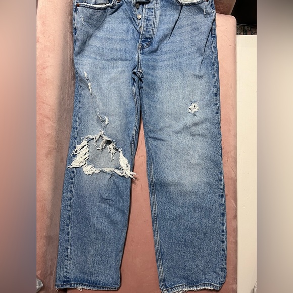 Abercrombie & Fitch High Rise Dad Jean - Picture 3 of 5